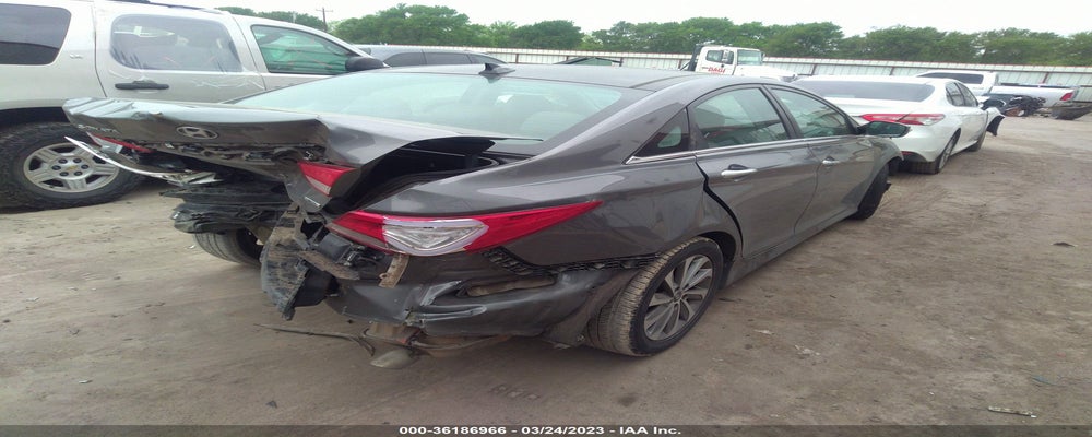 5NPEC4ACXEH827401 2014 HYUNDAI SONATA photo no. 4