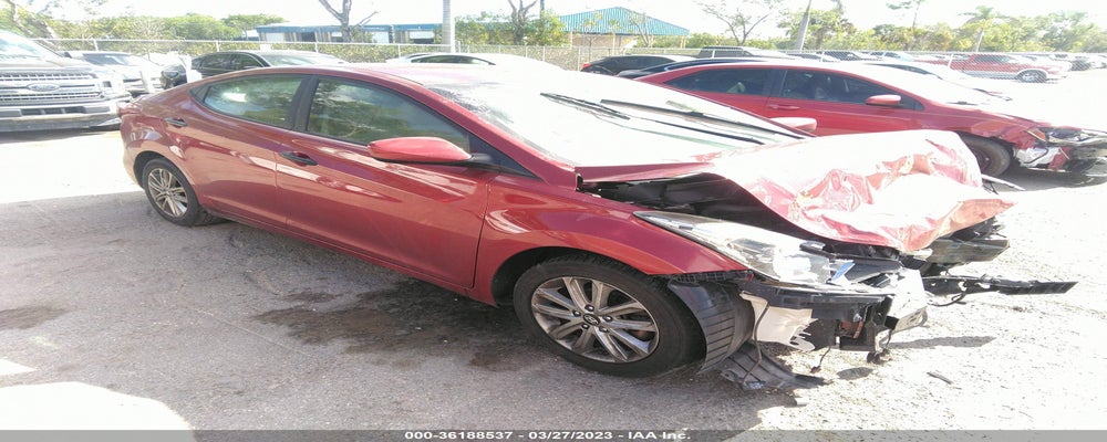 5NPDH4AE0EH484791 2014 HYUNDAI ELANTRA photo no. 16