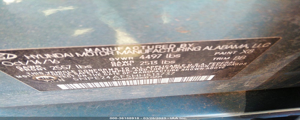 5NPE24AF5HH513737 2017 HYUNDAI SONATA photo no. 9