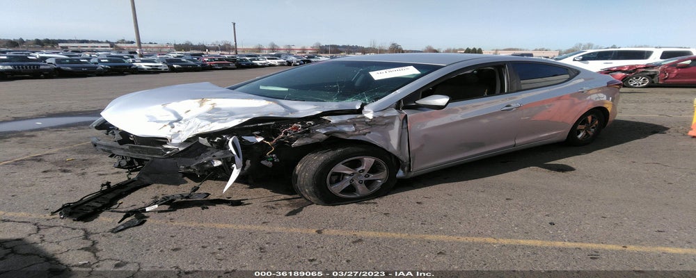 5NPDH4AE4EH502337 2014 HYUNDAI ELANTRA photo no. 2