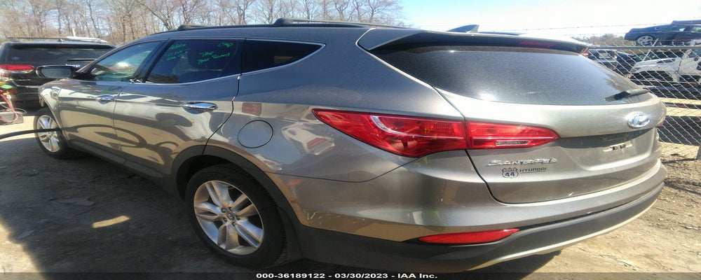 5XYZUDLA1DG113480 2013 HYUNDAI SANTA FE photo no. 3