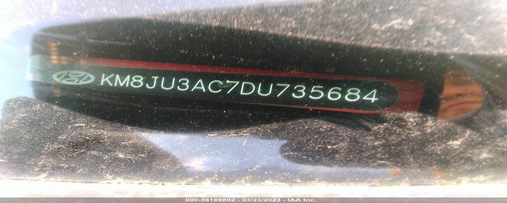 KM8JU3AC7DU735684 2013 HYUNDAI TUCSON photo no. 9