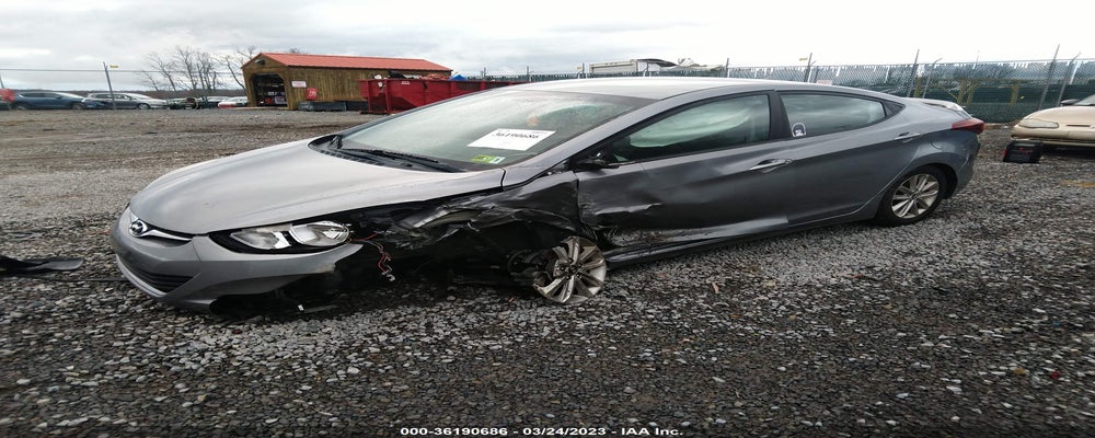 KMHDH4AE1EU202823 2014 HYUNDAI ELANTRA photo no. 2
