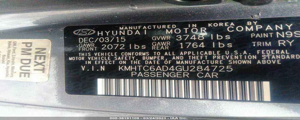 KMHTC6AD4GU284725 2016 HYUNDAI VELOSTER photo no. 9