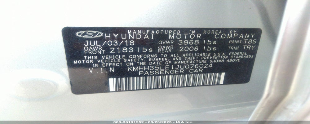 KMHH35LE1JU076024 2018 HYUNDAI ELANTRA GT photo no. 9