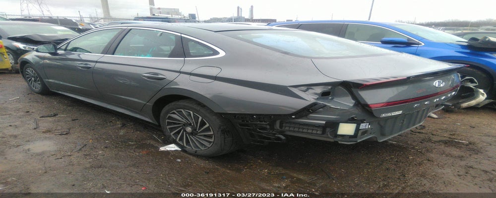 KMHL54JJ7MA034445 2021 HYUNDAI SONATA HYBRID photo no. 3