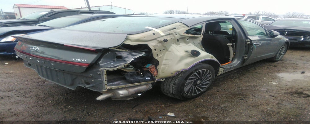 KMHL54JJ7MA034445 2021 HYUNDAI SONATA HYBRID photo no. 4