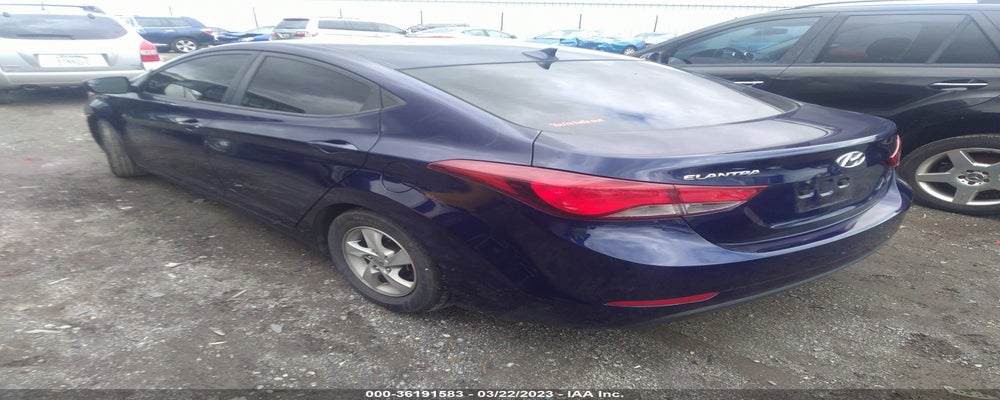 5NPDH4AEXEH483549 2014 HYUNDAI ELANTRA photo no. 3