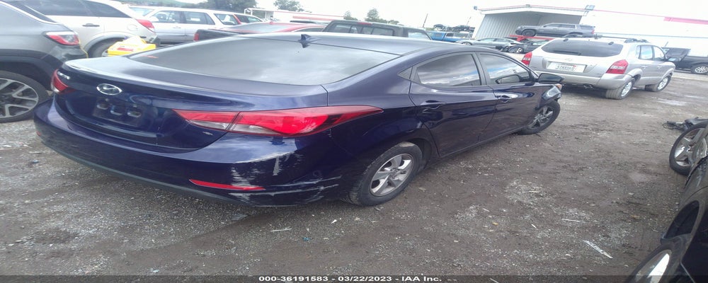 5NPDH4AEXEH483549 2014 HYUNDAI ELANTRA photo no. 4