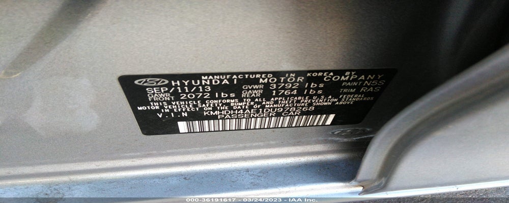 KMHDH4AE1DU978268 2013 HYUNDAI ELANTRA photo no. 9