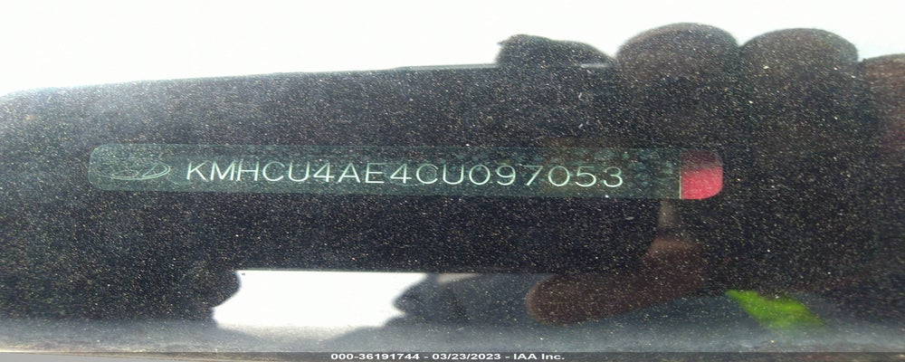 KMHCU4AE4CU097053 2012 HYUNDAI ACCENT photo no. 9