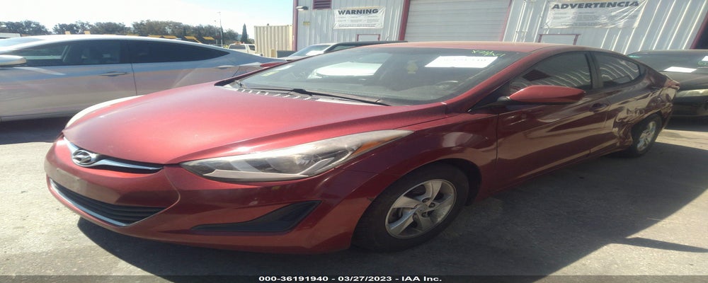 5NPDH4AE5EH501147 2014 HYUNDAI ELANTRA photo no. 2