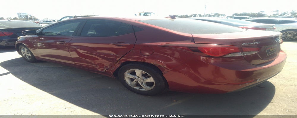 5NPDH4AE5EH501147 2014 HYUNDAI ELANTRA photo no. 3