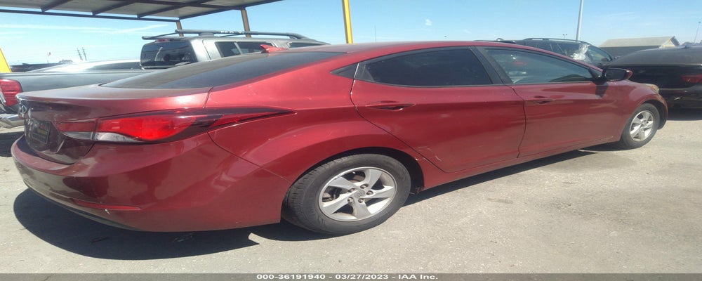 5NPDH4AE5EH501147 2014 HYUNDAI ELANTRA photo no. 4
