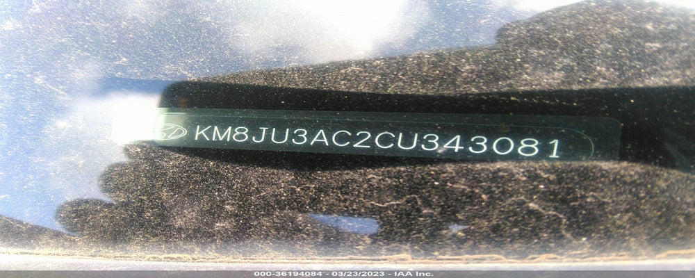 KM8JU3AC2CU343081 2012 HYUNDAI TUCSON photo no. 9