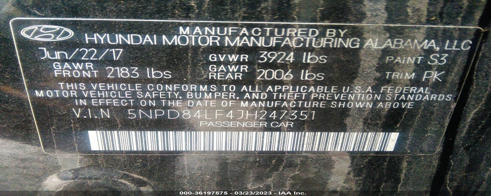 5NPD84LF4JH247351 2018 HYUNDAI ELANTRA photo no. 9