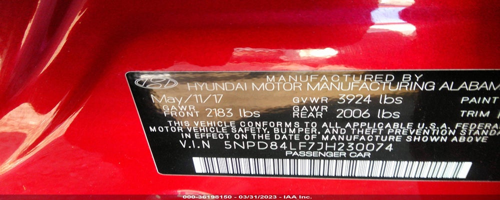 5NPD84LF7JH230074 2018 HYUNDAI ELANTRA photo no. 9