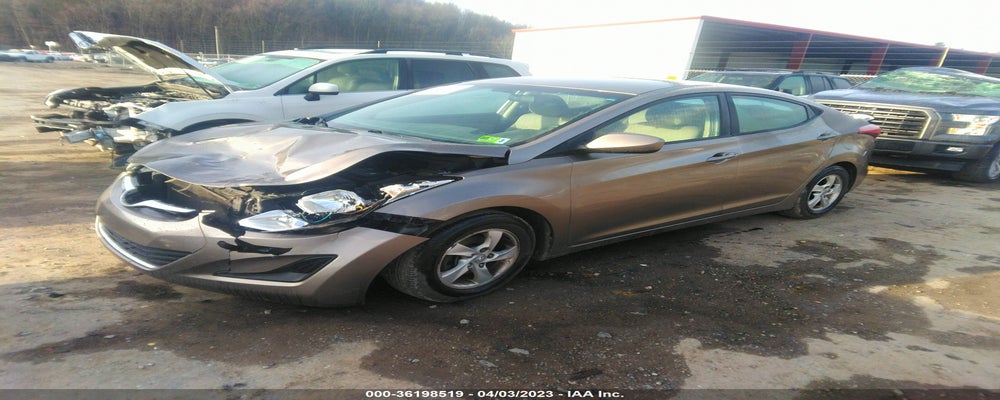5NPDH4AE4EH483675 2014 HYUNDAI ELANTRA photo no. 2