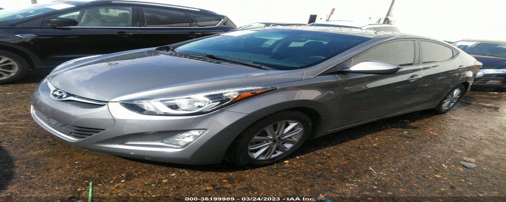 5NPDH4AE8EH467365 2014 HYUNDAI ELANTRA photo no. 2