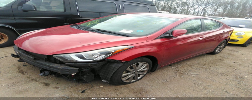 5NPDH4AE9EH500101 2014 HYUNDAI ELANTRA photo no. 2