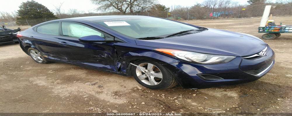 5NPDH4AE6DH384130 2013 HYUNDAI ELANTRA photo no. 2