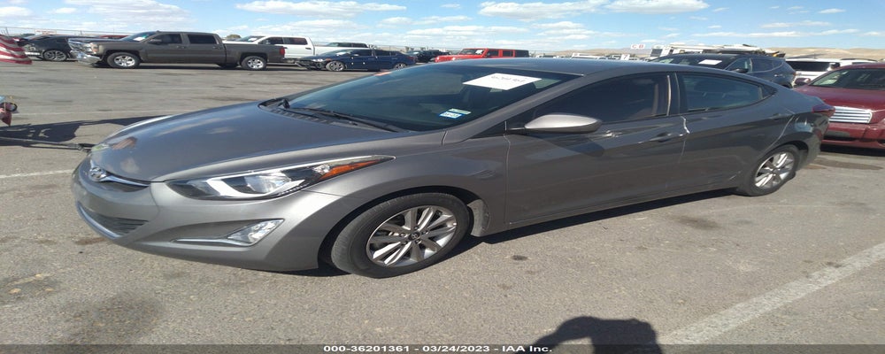 5NPDH4AE8EH516838 2014 HYUNDAI ELANTRA photo no. 2