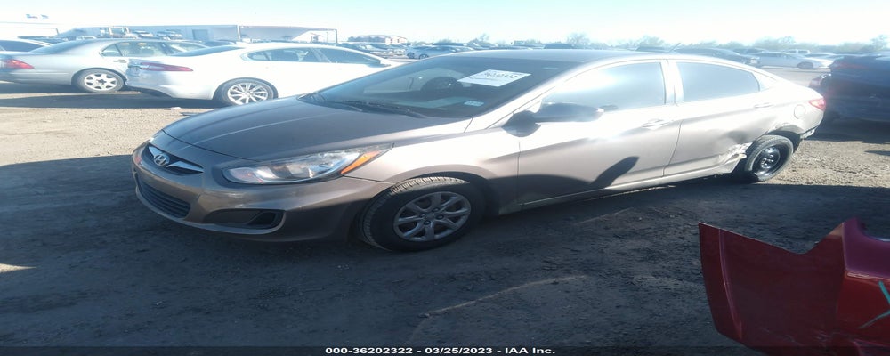 KMHCT4AE1EU710123 2014 HYUNDAI ACCENT photo no. 2