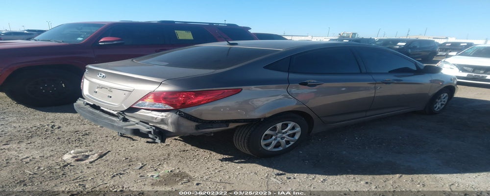 KMHCT4AE1EU710123 2014 HYUNDAI ACCENT photo no. 4