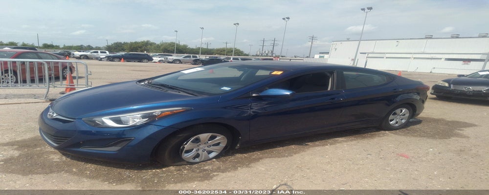 5NPDH4AE7GH781284 2016 HYUNDAI ELANTRA photo no. 2