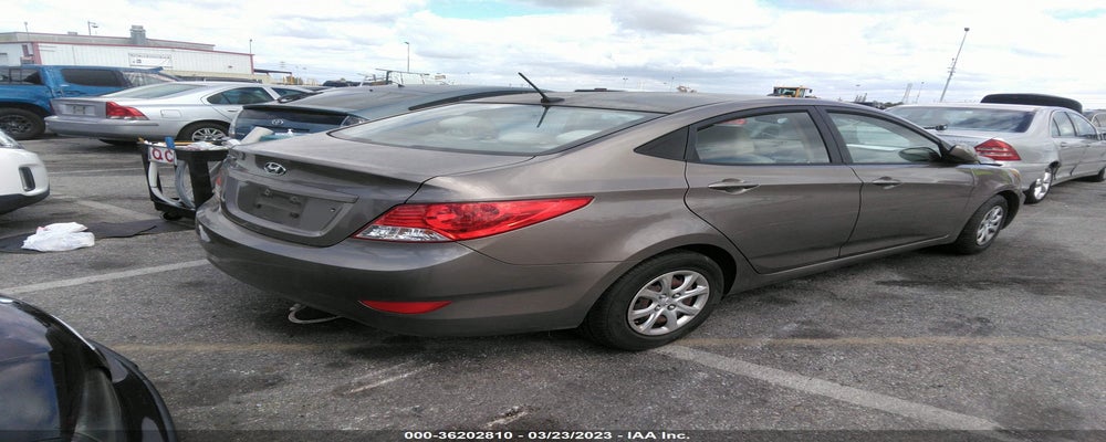KMHCT4AE1EU610281 2014 HYUNDAI ACCENT photo no. 4
