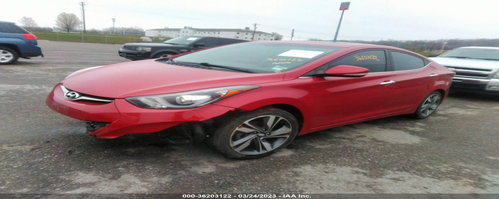 KMHDH4AE8EU095267 2014 HYUNDAI ELANTRA photo no. 2