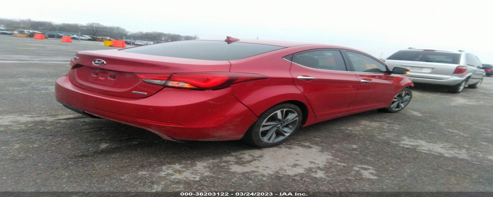 KMHDH4AE8EU095267 2014 HYUNDAI ELANTRA photo no. 4