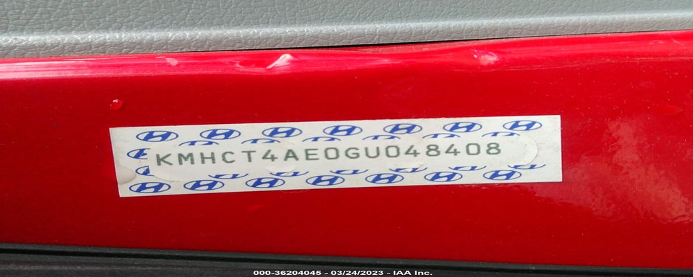 KMHCT4AE0GU048408 2016 HYUNDAI ACCENT photo no. 9
