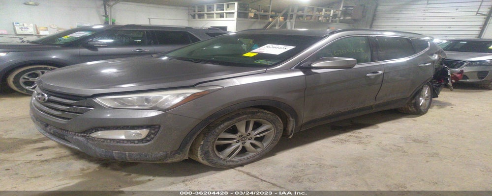 5XYZU3LA1DG006827 2013 HYUNDAI SANTA FE photo no. 2