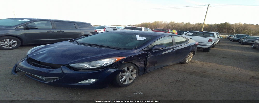 5NPDH4AE7DH437854 2013 HYUNDAI ELANTRA photo no. 2