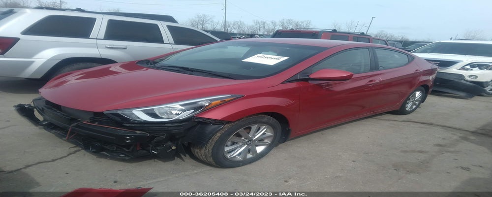 KMHDH4AE5FU452616 2015 HYUNDAI ELANTRA photo no. 2