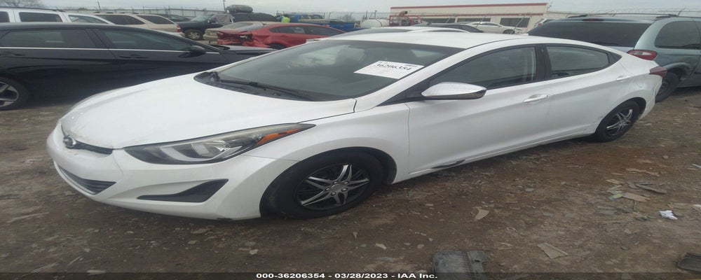 5NPDH4AE0GH750314 2016 HYUNDAI ELANTRA photo no. 2