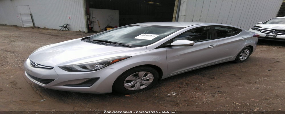 5NPDH4AE3GH708560 2016 HYUNDAI ELANTRA photo no. 2