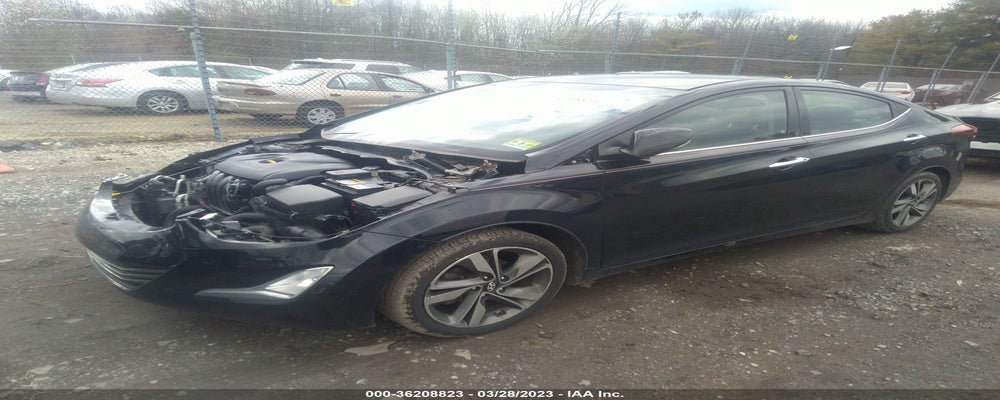 5NPDH4AEXEH464712 2014 HYUNDAI ELANTRA photo no. 2