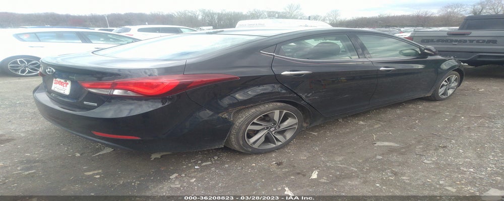5NPDH4AEXEH464712 2014 HYUNDAI ELANTRA photo no. 4