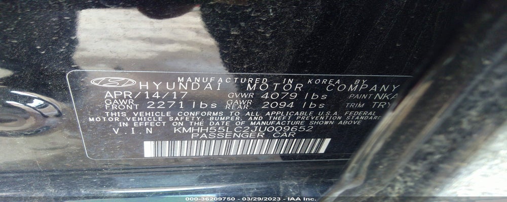 KMHH55LC2JU009652 2018 HYUNDAI ELANTRA GT photo no. 9