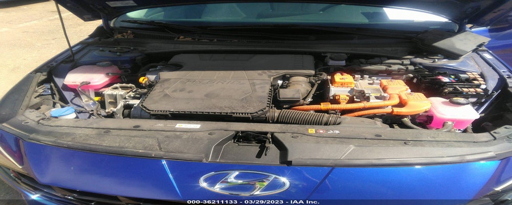KMHLN4AJ9MU003759 2021 HYUNDAI ELANTRA HYBRID photo no. 10