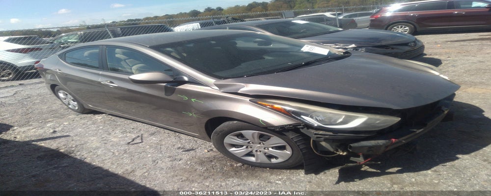 5NPDH4AE6GH681712 2016 HYUNDAI ELANTRA photo no. 2