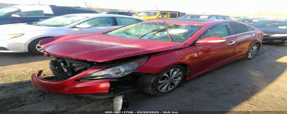 5NPEC4AB7EH813382 2014 HYUNDAI SONATA photo no. 2