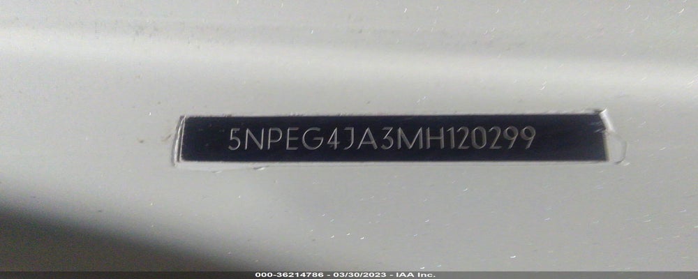 5NPEG4JA3MH120299 2021 HYUNDAI SONATA photo no. 9
