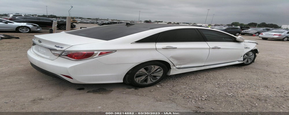 KMHEC4A48FA120925 2015 HYUNDAI SONATA HYBRID photo no. 4