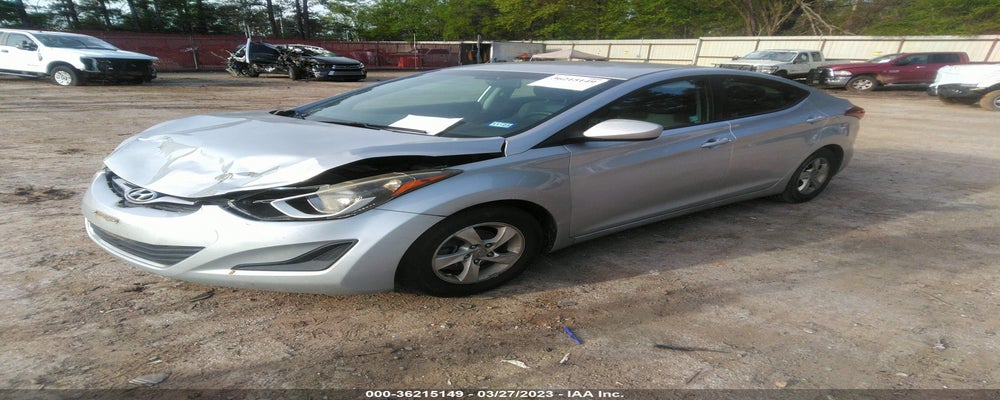 5NPDH4AE0EH459258 2014 HYUNDAI ELANTRA photo no. 2