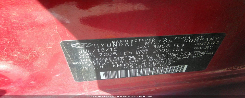 KMHD35LH3GU293897 2016 HYUNDAI ELANTRA GT photo no. 9