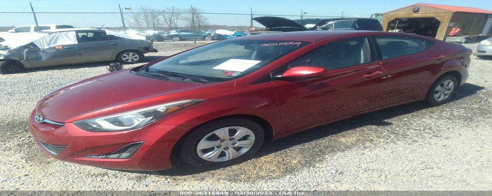 5NPDH4AE0GH768599 2016 HYUNDAI ELANTRA photo no. 2