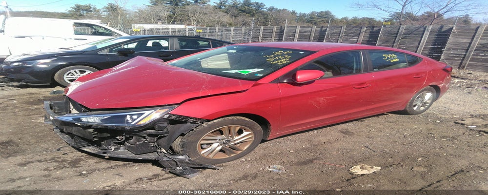 KMHD84LF3KU770430 2019 HYUNDAI ELANTRA photo no. 2